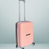Hard Sided Polypropylene Trolley Bag 55CM | Pink