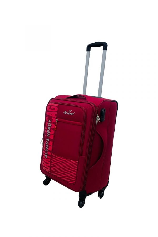 Red Trolley Bag | 65 CM Travel Luggage - Image 2