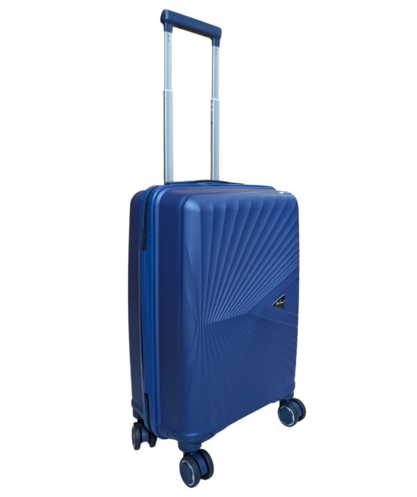 Hard Trolley Bag With Matching Colour Accessories and TSA Lock  56CM (Blue)