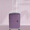 Hard Sided Trolley Bag & Luggage  55CM (Purple)