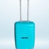 Small Cabin & Check-in Set (55 cm) 8 Wheels - Hard Sided Trolley Bag (Teal)