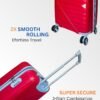 Mehroon6 Hard Trolley Bag for Travel | 20 Inch Cabin Luggage | 8W Spinner Suitcase