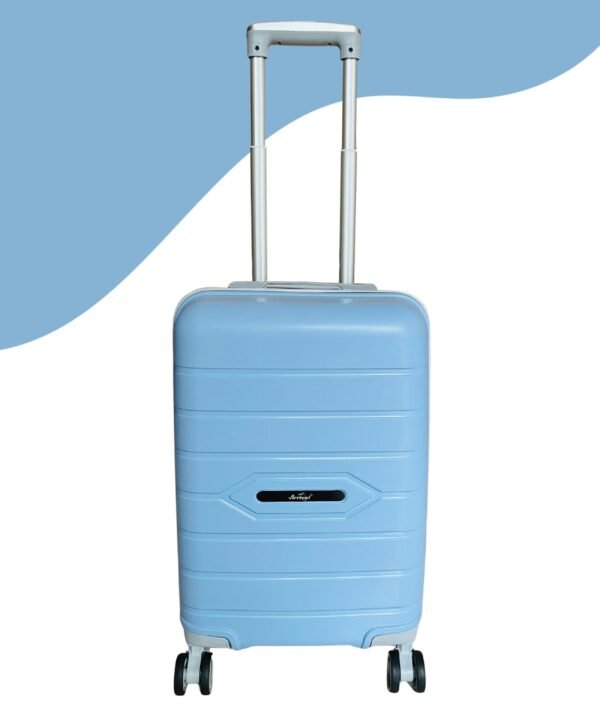 Hard Trolley Bag 55 CM Suitcase Bag (Light Grey)