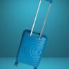 Hard Sided Travel Trolley Bag With Matching Color (C Green)