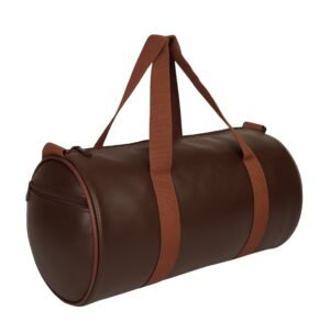 PU Leather Gym Duffel Bag | Shoulder Gym Bag | Sports and Travel Bag | Fitness Bag