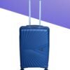 Hard Trolley Bag With Matching Colour Accessories and TSA Lock  56CM (Blue)