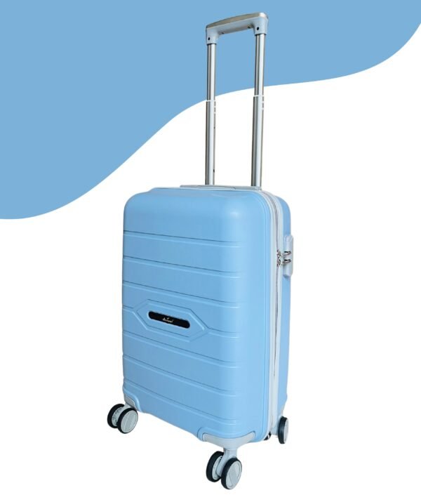 Hard Trolley Bag 55 CM Suitcase Bag (Light Grey)