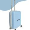 Hard Trolley Bag 55 CM Suitcase Bag (Light Grey)