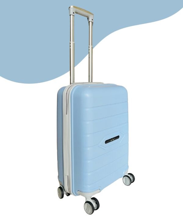 Hard Trolley Bag 55 CM Suitcase Bag (Light Grey)